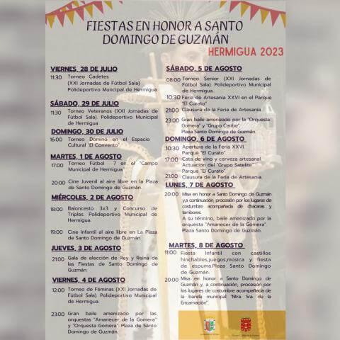 Fiesta Santo Domingo en Hermigua